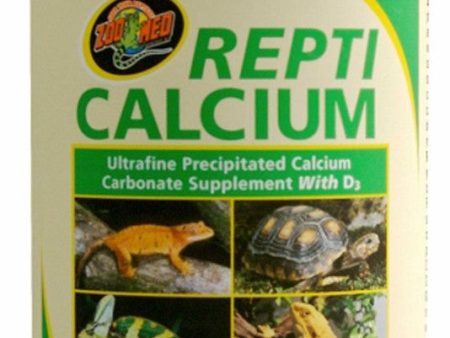 Zoo Med Repti Calcium with Vitamin D3 Reptile Supplement 1ea 12 oz For Discount