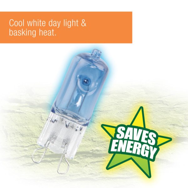 Zilla Light & Heat Mini Halogen Bulbs Day Blue 1ea 25 W on Sale