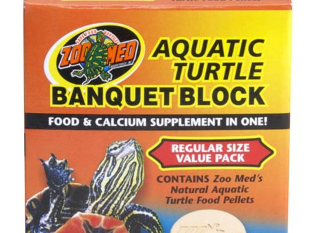 Zoo Med Aquatic Turtle Banquet Block 1ea Regular, 5 pk Online