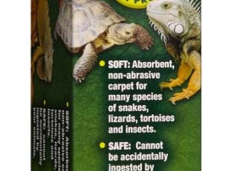 Zoo Med Eco Carpet Reptile Terrarium Carpet Tan 1ea 20L 29 gal, 12in X 30in Online now