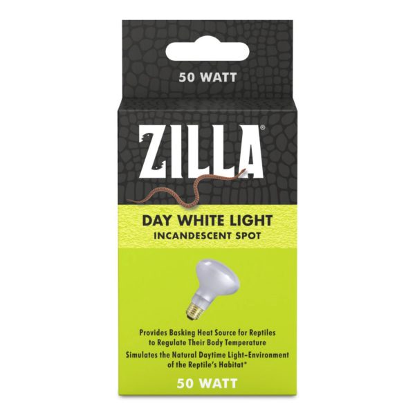 Zilla Incandescent Spot Bulbs Day White 1ea 50 W Supply