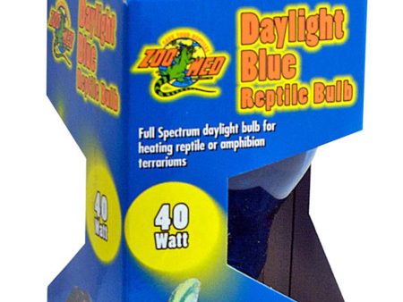 Zoo Med Daylight Blue Reptile Bulb Blue 1ea 40 W Hot on Sale