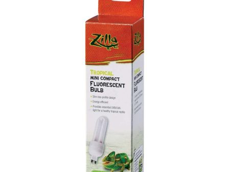 Zilla Mini Compact Fluorescent Bulbs Tropical 1ea One Size For Cheap