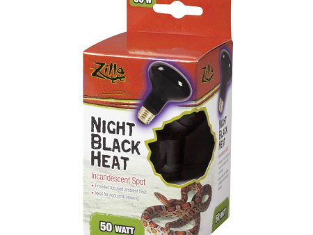 Zilla Incandescent Spot Bulbs Night Black 1ea 50 W Online now