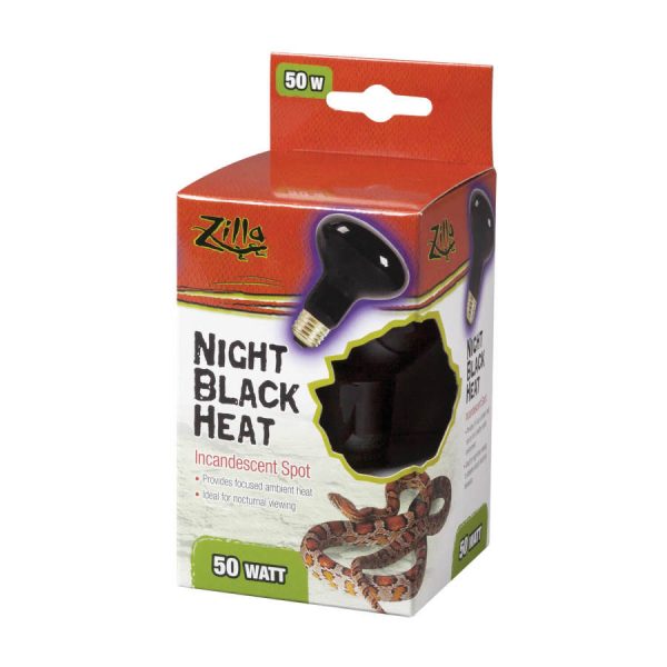 Zilla Incandescent Spot Bulbs Night Black 1ea 50 W Online now