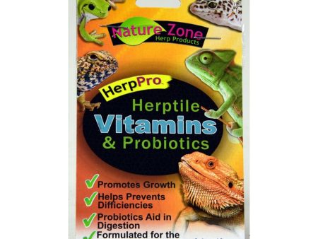 Nature Zone Herptile Vitamins and Probiotics Supplement 1ea 0.4oz. Sale