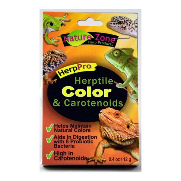 Nature Zone Herptile Color & Carotenoids Supplement 1ea 0.4oz. Online