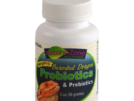 Nature Zone Bearded Dragon Probiotics & Prebiotics Supplement 1ea 2oz. Online Hot Sale