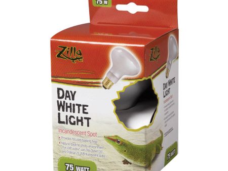 Zilla Incandescent Spot Bulbs Day White 1ea 75 W on Sale