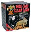 Zoo Med Wire Cage Clamp Lamp Silver 1ea Online