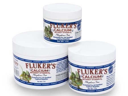 Fluker s Calcium Supplement without Vitamin D3 and Phosphorus 1ea 4 oz Online Hot Sale