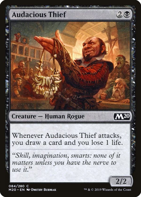 Audacious Thief [Core Set 2020] on Sale