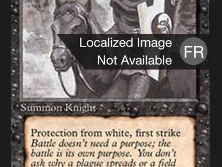 Black Knight [Foreign Black Border] Cheap