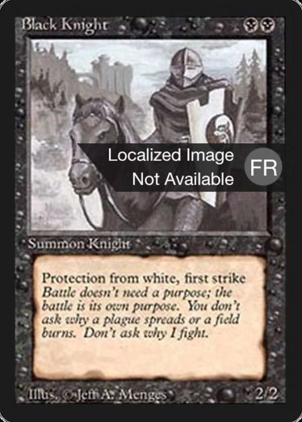 Black Knight [Foreign Black Border] Cheap