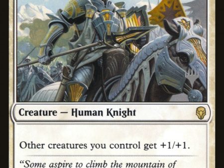 Benalish Marshal (Promo Pack) [Dominaria Promos] Hot on Sale