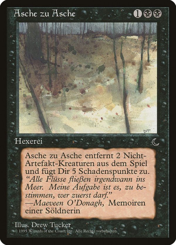 Ashes to Ashes (German) -  Asche zu Asche  [Renaissance] Online Sale