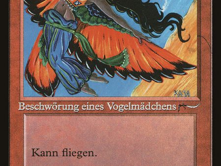 Bird Maiden (German) -  Vogelmadchen  [Renaissance] For Discount