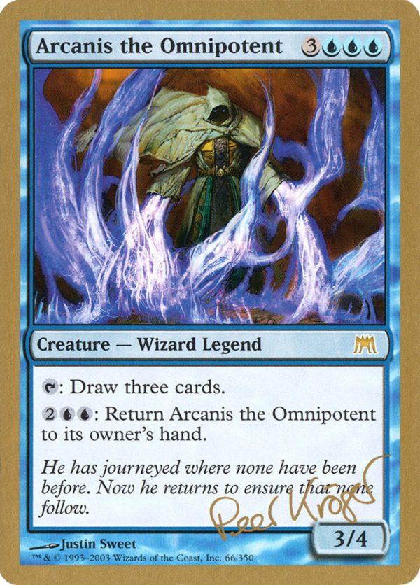 Arcanis the Omnipotent (Peer Kroger) [World Championship Decks 2003] Online Hot Sale