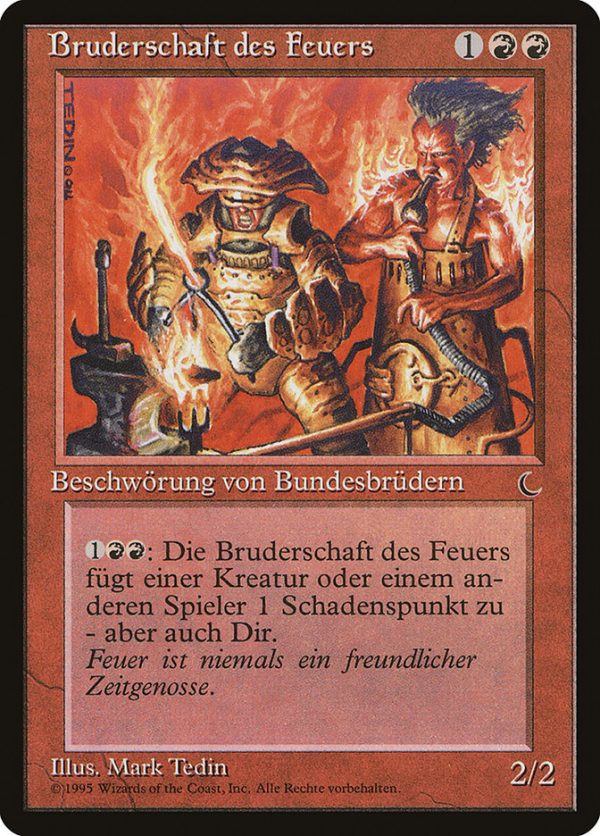 Brothers of Fire (German) -  Bruderschaft des Feuers  [Renaissance] Online Hot Sale