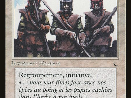 Pikemen (French) -  Piquiers  [Renaissance] Online now