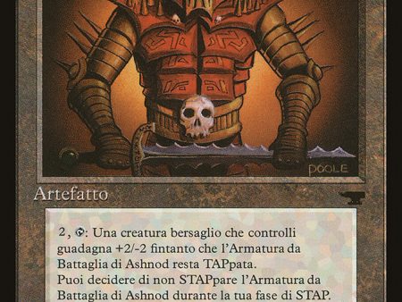 Ashnod s Battle Gear (Italian) -  Armatura da Battaglia di Ashnod  [Rinascimento] Online Sale