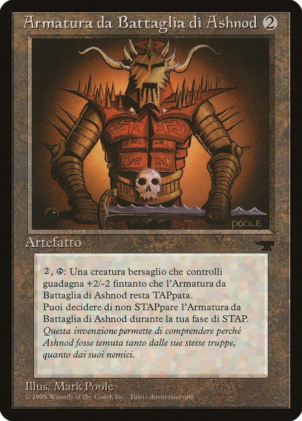 Ashnod s Battle Gear (Italian) -  Armatura da Battaglia di Ashnod  [Rinascimento] Online Sale