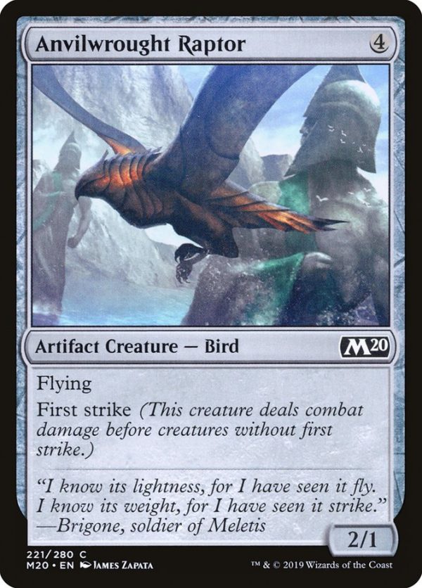 Anvilwrought Raptor [Core Set 2020] on Sale