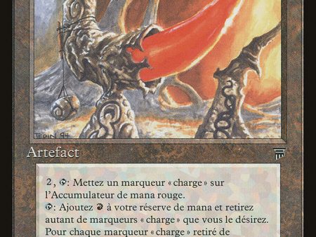 Red Mana Battery (French) -  Accumulateur de mana rogue  [Renaissance] Sale