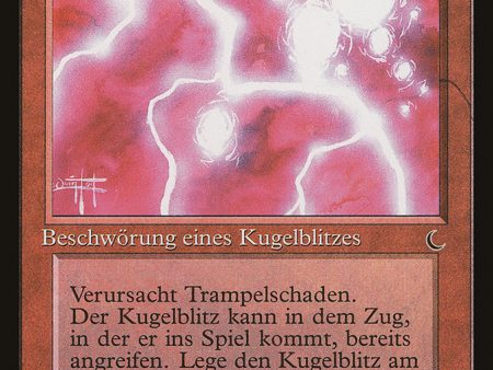 Ball Lightning (German) -  Kugelblitz  [Renaissance] Online now