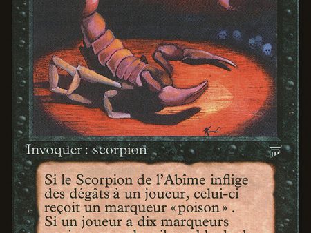 Pit Scorpion (French) -  Scorpion de l Abime  [Renaissance] on Sale