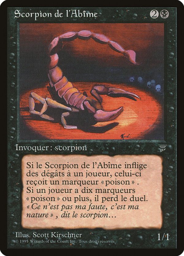 Pit Scorpion (French) -  Scorpion de l Abime  [Renaissance] on Sale