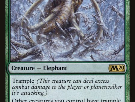 Aggressive Mammoth [Core Set 2020] For Discount