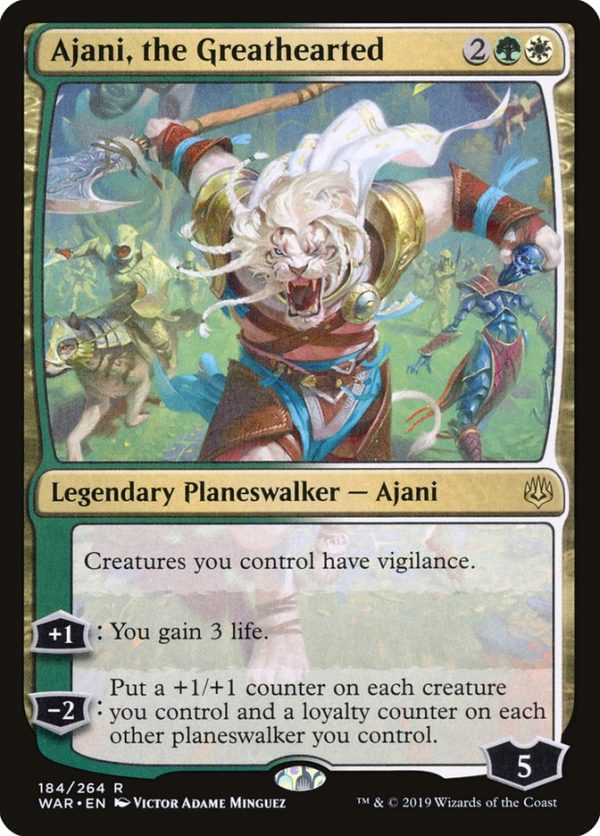 Ajani, the Greathearted [War of the Spark] Supply