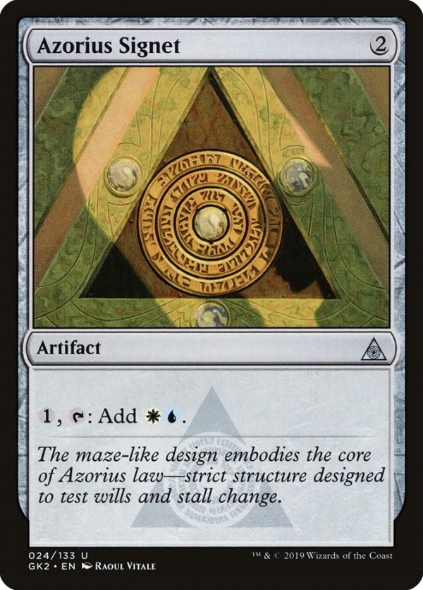 Azorius Signet [Ravnica Allegiance Guild Kit] Sale