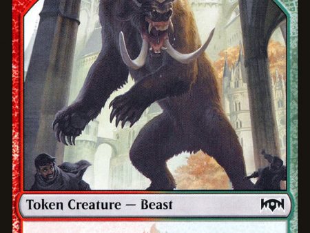 Beast Token [Ravnica Allegiance Tokens] Online Hot Sale