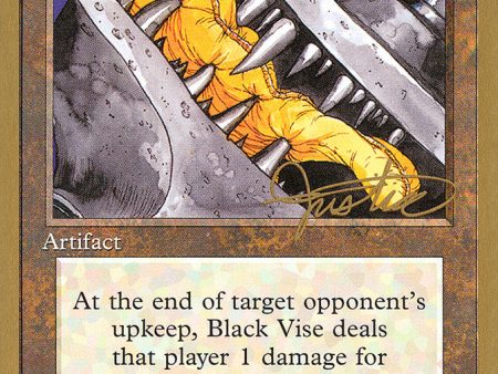 Black Vise (Mark Justice) [Pro Tour Collector Set] Sale