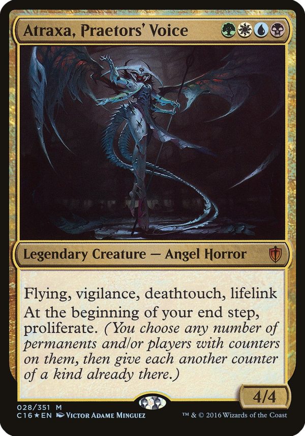 Atraxa, Praetors  Voice (Oversized) [Commander 2016 Oversized] Discount