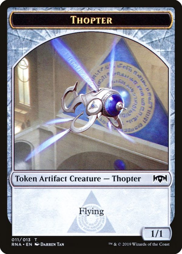 Bird    Thopter Double-Sided Token [Ravnica Allegiance Guild Kit Tokens] on Sale