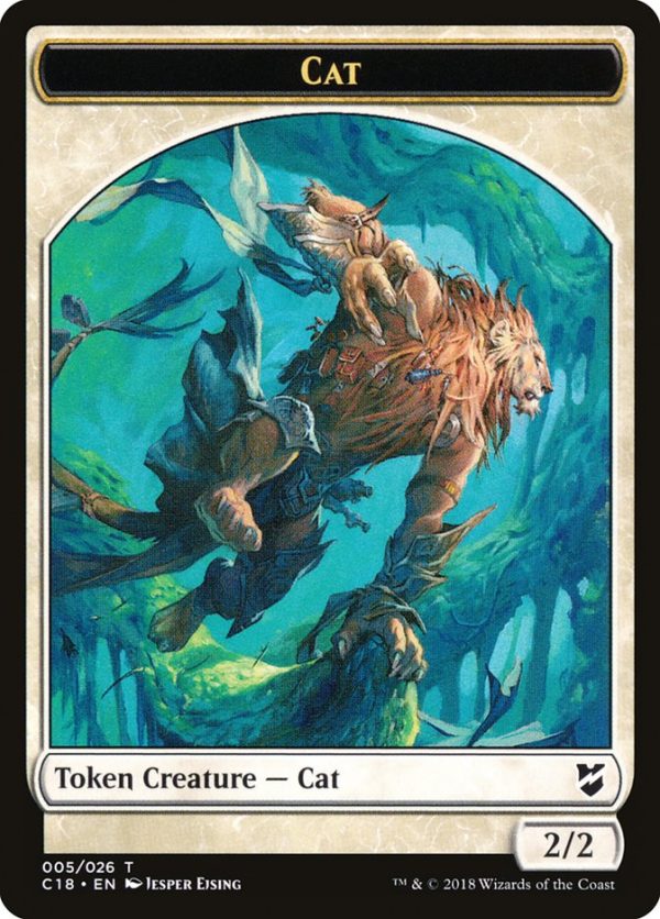 Angel    Cat Double-Sided Token [Commander 2018 Tokens] For Cheap