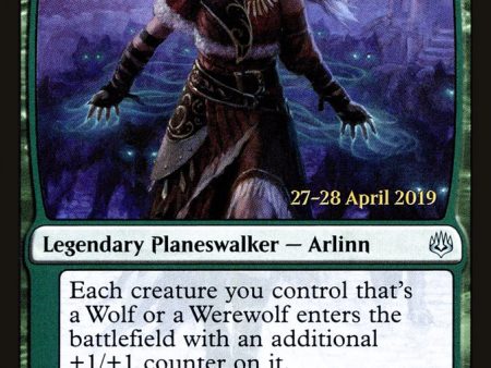 Arlinn, Voice of the Pack [War of the Spark Prerelease Promos] Online Hot Sale