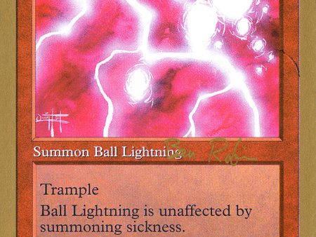 Ball Lightning (Ben Rubin) [World Championship Decks 1998] Discount