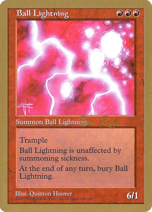 Ball Lightning (Ben Rubin) [World Championship Decks 1998] Discount