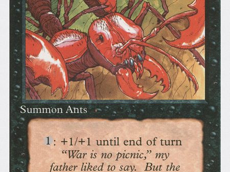 Carrion Ants [Fourth Edition] Sale