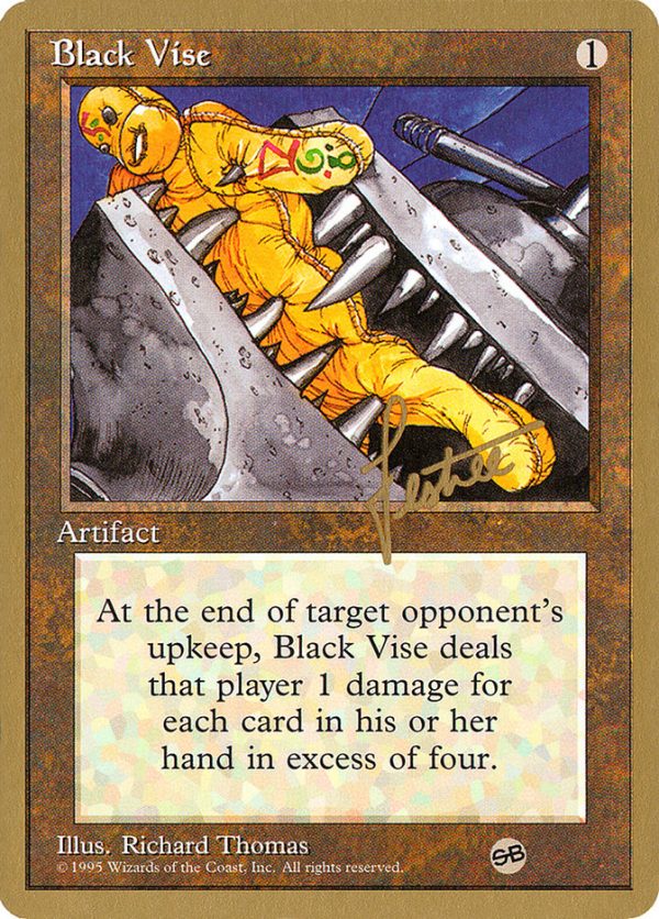 Black Vise (Bertrand Lestree) (SB) [Pro Tour Collector Set] Hot on Sale