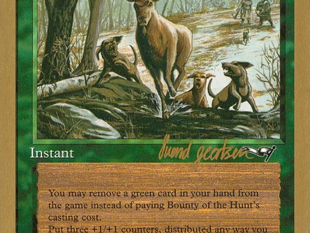 Bounty of the Hunt (Svend Geertsen) [World Championship Decks 1997] For Cheap