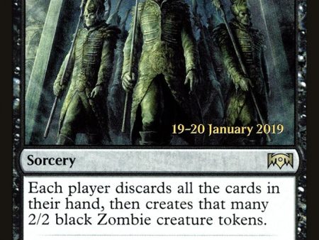 Awaken the Erstwhile [Ravnica Allegiance Prerelease Promos] For Sale