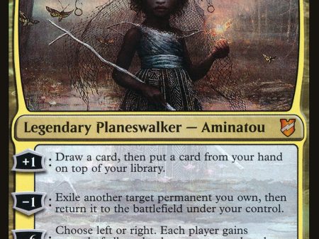 Aminatou, the Fateshifter (Oversized) [Commander 2018 Oversized] Online