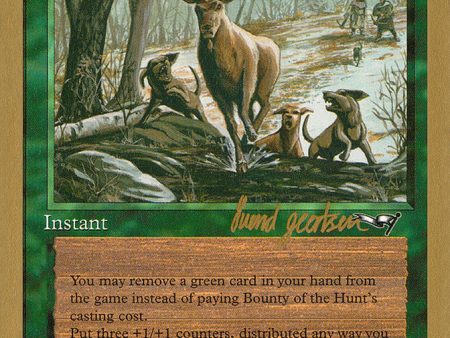 Bounty of the Hunt (Svend Geertsen) (SB) [World Championship Decks 1997] Supply