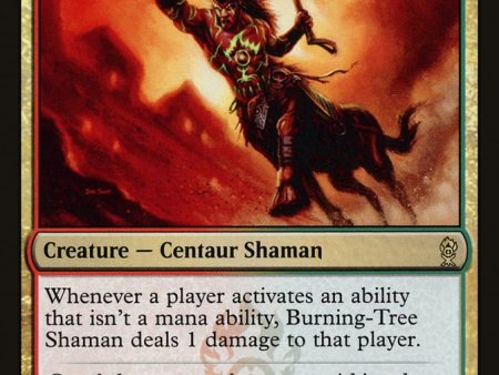 Burning-Tree Shaman [Ravnica Allegiance Guild Kit] Fashion