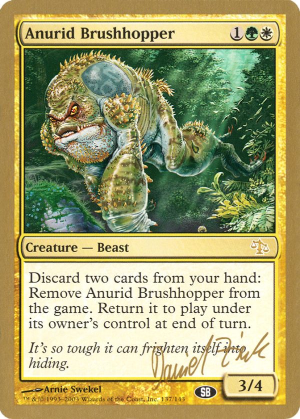 Anurid Brushhopper (Daniel Zink) (SB) [World Championship Decks 2003] Online Sale